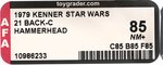 STAR WARS (1979) - HAMMERHEAD 21 BACK-C AFA 85 NM+ (SINGLE HIGHEST GRADED).