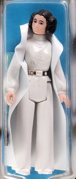 STAR WARS (1978) - PRINCESS LEIA ORGANA 12 BACK-A AFA 80+ NM.