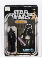 STAR WARS (1978) - DARTH VADER (WHITE BACKGROUND) 12 BACK-C AFA 80 NM (TAKARA SCULPT).