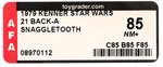 STAR WARS (1979) - SNAGGLETOOTH 21 BACK-A AFA 85 NM+.