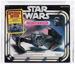 STAR WARS (1979) - DARTH VADER TIE FIGHTER (SPECIAL OFFER) AFA 80 Q-NM (BATTLE SCENE SETTING).