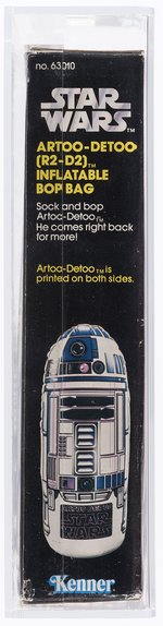 STAR WARS (1978) - ARTOO-DETOO (R2-D2) INFLATABLE BOP BAG AFA 80 NM.