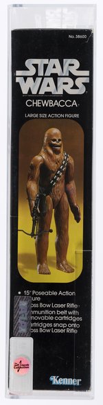 STAR WARS (1978) - CHEWBACCA 12-INCH SERIES AFA 85 NM+ (NONE HIGHER IN POP).