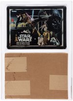 STAR WARS (1978) - VINYL CARRYING CASE & MAILER BOX AFA 80 NM.