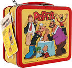 "POPEYE" UNUSED METAL LUNCHBOX WITH THERMOS.