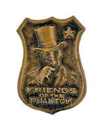 "FRIENDS OF THE PHANTOM" PULP MAGAZINE CLUB BADGE.