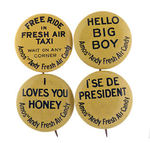 AMOS 'N ANDY 1930s CANDY BUTTONS.