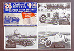 "INDIANAPOLIS MOTOR SPEEDWAY" 1946 OFFICIAL PICTURES SET.