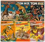 "TOM MIX COMIC" COMPLETE PREMIUM SET OF 12 COMIC BOOKS.