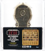 STAR WARS: RETURN OF THE JEDI (1983) - SEE-THREEPIO (C-3PO) COLLECTOR'S CASE AFA 85 NM+.