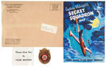 "CAPTAIN MIDNIGHT SECRET SQUADRON 1946" COMPLETE KIT W/DECODER.