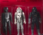 STAR WARS: THE EMPIRE STRIKES BACK (1982) - IMPERIAL SET 3-PACK SERIES 3 AFA 90 NM+/MINT (NONE HIGHER IN POP).