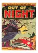 "OUT OF THE NIGHT" FIRST ISSUE COMIC BOOK.