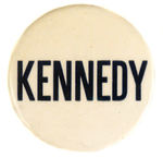 LARGE JFK NAME BUTTON.