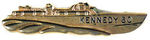 "KENNEDY 60" CLASSIC PT-BOAT PIN.