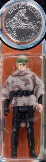 STAR WARS: THE POWER OF THE FORCE (1985) - LUKE SKYWALKER (BATTLE PONCHO) 92 BACK AFA 85 NM+.