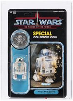 STAR WARS: THE POWER OF THE FORCE (1985) - ARTOO-DETOO (R2-D2) POP-UP LIGHTSABER 92 BACK AFA 85 NM+.