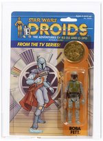 STAR WARS: DROIDS (1985) - BOBA FETT AFA 85 Y-NM+.