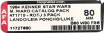 STAR WARS: RETURN OF THE JEDI (1984) - MONTGOMERY WARD CATALOG "STAR WARS ACTION FIGURES 3-PACK RETURN OF THE JEDI" MAILER AFA 80 NM (NONE HIGHER IN POP).