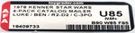 STAR WARS (1978) - DEPARTMENT STORE CATALOG MULTI-PACK MAILERS DISPLAY AFA UNCIRCULATED U85 NM+.