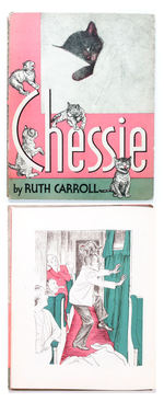 CHESAPEAKE & OHIO RAILROAD "CHESSIE BY RUTH CARROLL" BOOK.