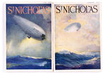 "ST. NICHOLAS" MAGAZINES W/ZEPPELIN ARTWORK COVERS.