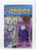 STAR WARS: DROIDS (1985) - SISE FROMM AFA 85 NM+ (CLEAR BLISTER, NONE HIGHER IN POP).