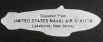"SOUVENIR FROM UNITED STATES NAVAL AIR STATION LAKEHURST, NEW JERSEY."