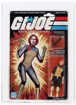 G.I. JOE (1982) - SCARLETT SERIES 1/11 BACK AFA 85 NM+ (STRAIGHT ARM).