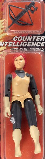 G.I. JOE (1982) - SCARLETT SERIES 1/11 BACK AFA 85 NM+ (STRAIGHT ARM).