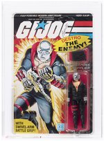 G.I. JOE (1984) - DESTRO SERIES 2/32 BACK AFA 75 EX+/NM.