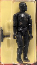 G.I. JOE (1982) - SNAKE EYES SERIES 1/9 BACK (COBRA COMMANDER OFFER) AFA 80 NM (STRAIGHT ARM).