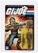 G.I. JOE (1982) - ZAP SERIES 1/9 BACK AFA 75+ EX+/NM (STRAIGHT ARM).