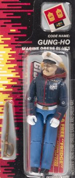 G.I. JOE (1987) - GUNG-HO (V2, MARINE DRESS BLUES, FRIDGE OFFER) SERIES 6/34 BACK AFA 85 NM+ (NONE HIGHER IN POP).