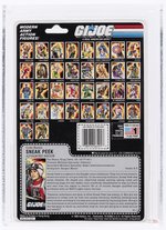 G.I. JOE (1987) - SNEAK PEEK (FRIDGE OFFER) SERIES 6/34 BACK AFA 90 NM+/MINT (NONE HIGHER IN POP).