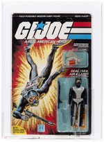 G.I. JOE (1985) - TORPEDO SERIES 2/34 BACK AFA 85 NM+.