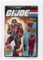 G.I. JOE (1986) - CRIMSON GUARD SERIES 4/36 BACK AFA 85 NM+.