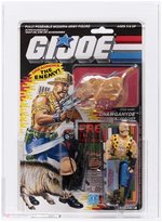 G.I. JOE (1989) - GNAWGAHYDE SERIES 8/34 BACK AFA 85 NM+.