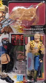 G.I. JOE (1989) - GNAWGAHYDE SERIES 8/34 BACK AFA 85 NM+.