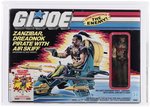 G.I. JOE (1987) - ZANZIBAR, DREADNOK PIRATE WITH AIR SKIFF (FRIDGE OFFER) SERIES 6 AFA 80 NM.