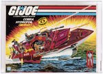 G.I. JOE (1985) - COBRA HYRDOFOIL (MORAY) SERIES 4 VEHICLE AFA 80 NM (NONE HIGHER IN POP).