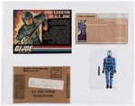 G.I. JOE (1982) - LOOSE ACTION FIGURE COBRA COMMANDER AFA 85 NM & MAILER DISPLAY.