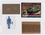 G.I. JOE (1982) - LOOSE ACTION FIGURE COBRA COMMANDER AFA 85 NM & MAILER DISPLAY.