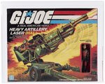 G.I. JOE (1982) - HEAVY ARTILLERY LASER (HAL) SERIES 1 AFA 80 NM (STRAIGHT ARM).