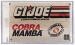 G.I. JOE (1987) - COBRA MAMBA SERIES 6 VEHICLE AFA 80+ NM.