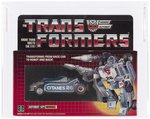 TRANSFORMERS (1984) SERIES 1 CAR - MIRAGE AFA 85+ NM+ (W/RUBSIGN, SINGLE HIGHEST EXAMPLE).