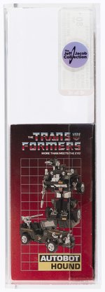 TRANSFORMERS (1984) SERIES 1 CAR - HOUND AFA 80+ NM (NO RUBSIGN).