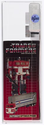 TRANSFORMERS (1984) SERIES 1 - OPTIMUS PRIME AFA 80+ NM.