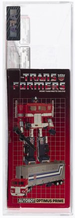 TRANSFORMERS (1984) SERIES 1 - OPTIMUS PRIME AFA 80+ NM.