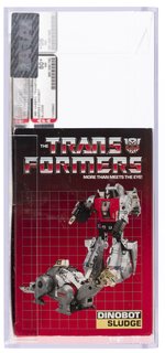 TRANSFORMERS (1985) SERIES 2 DINOBOT - SLUDGE AFA 80+ NM.